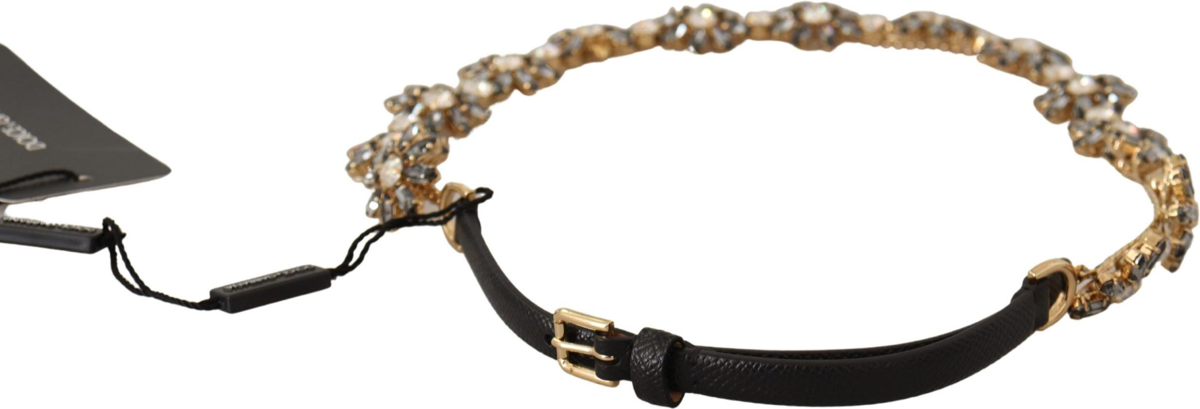 Belt Dolce & Gabbana Elegant Crystal Daisy Chain