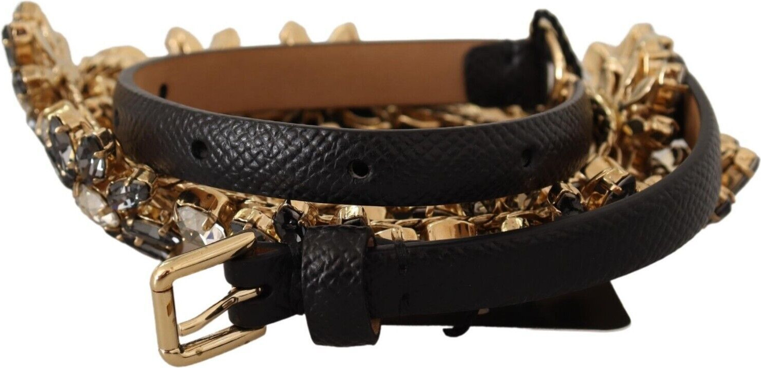 Belt Dolce & Gabbana Elegant Crystal Daisy Chain