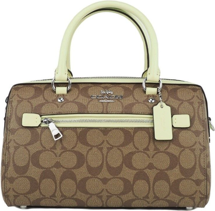 Satchel Handbag Coach Signature Medium Satchel Crossbody