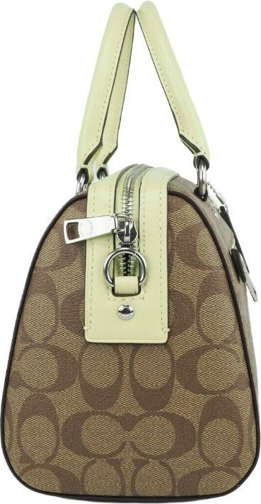 Satchel Handbag Coach Signature Medium Satchel Crossbody