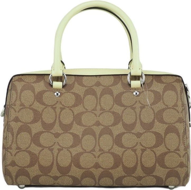 Satchel Handbag Coach Signature Medium Satchel Crossbody