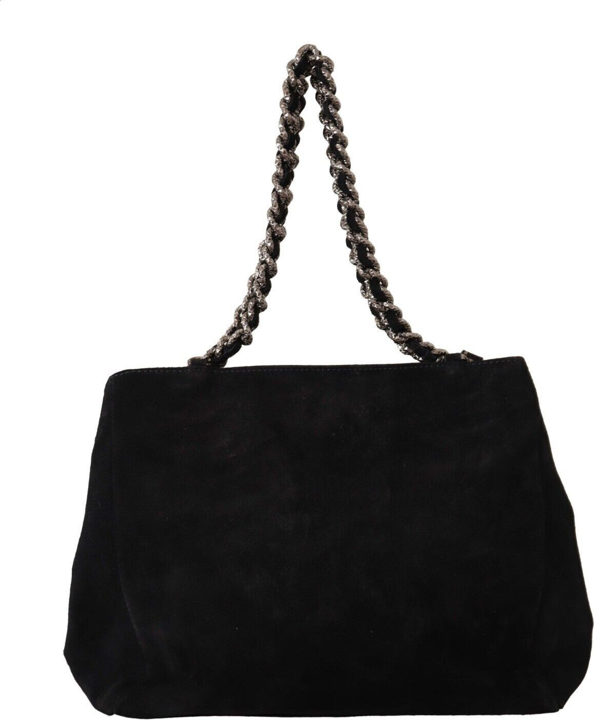 Crossbody sumkasi Ermanno Scervino Zikrsiz zamshli kumush detallar bilan