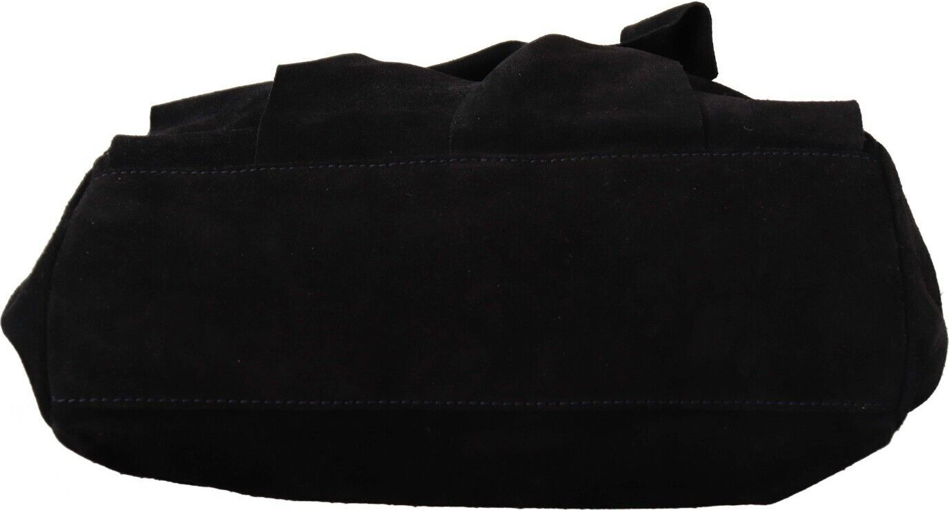 Crossbody sumkasi Ermanno Scervino Zikrsiz zamshli kumush detallar bilan