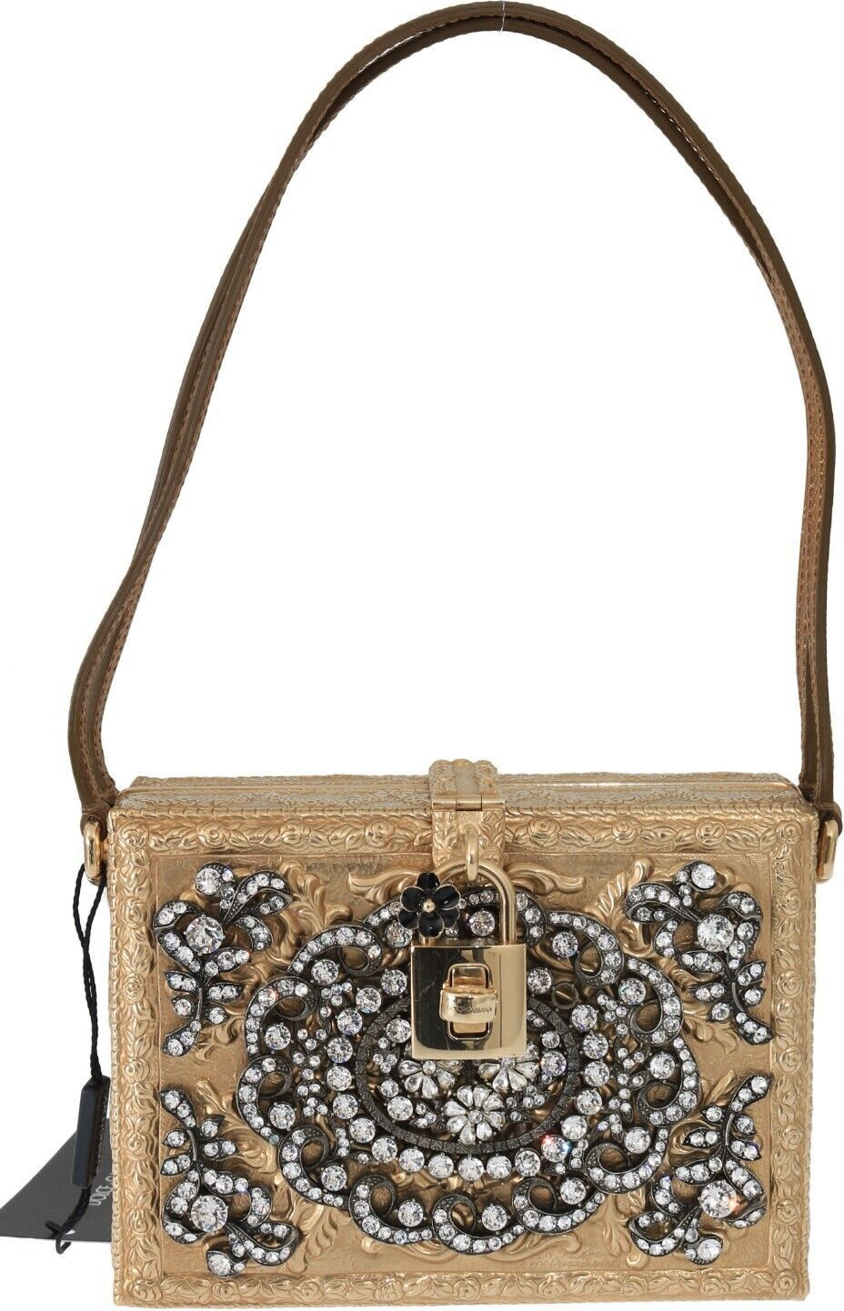 Clutch Dolce & Gabbana Elegant Gold Evening Party