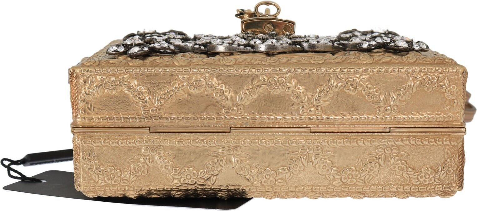 Clutch Dolce & Gabbana Elegant Gold Evening Party