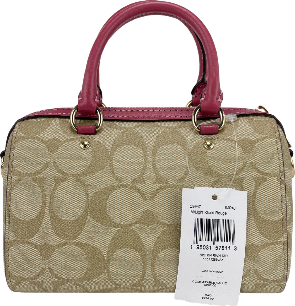 Coach Signature logotipli xalta sumkasi