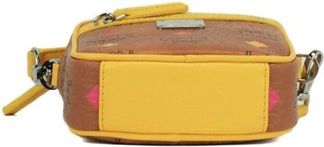 Handbag Purse Bag MCM Mini Signature Visetos Diamond Leather Crossbody Belt