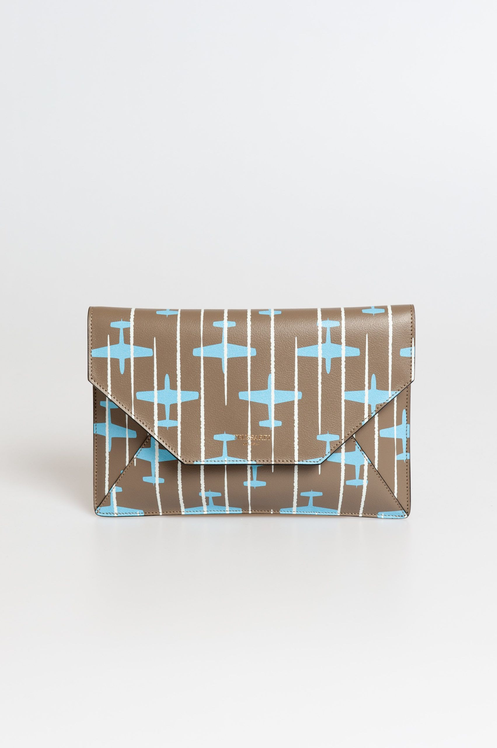 Клатч Trussardi Crespo Leather