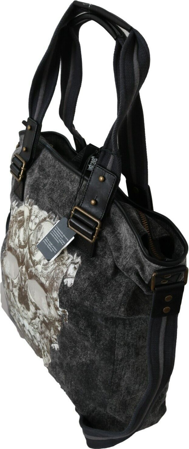 Сумка-тоут Just Cavalli Chic Black Denim Tote
