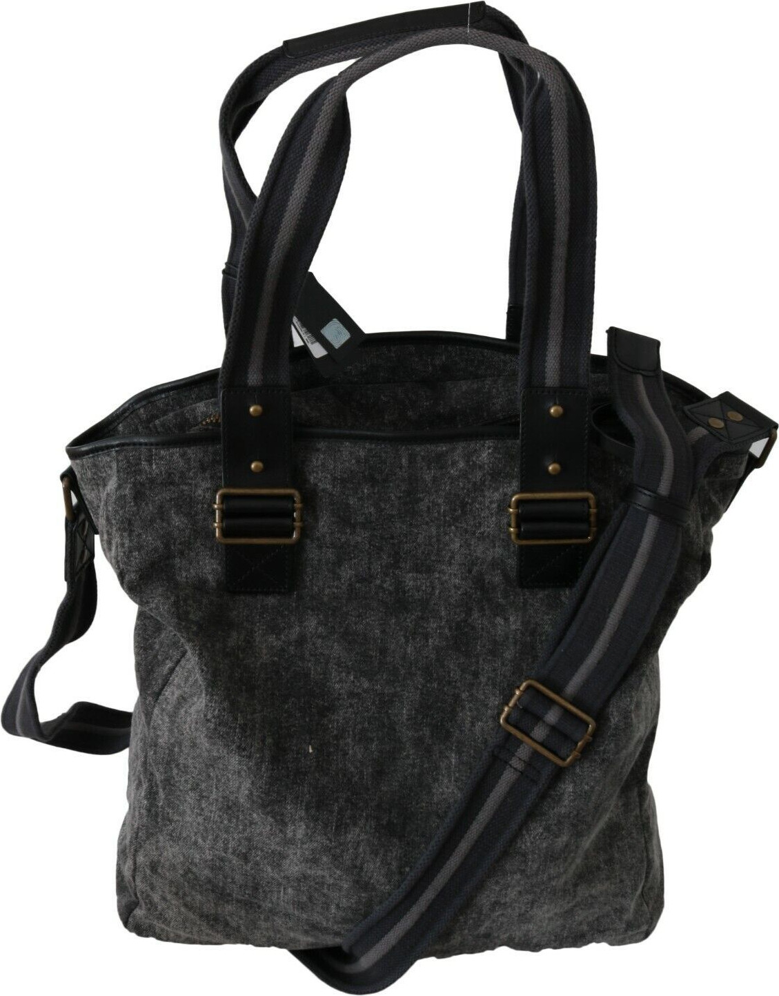 Сумка-тоут Just Cavalli Chic Black Denim Tote