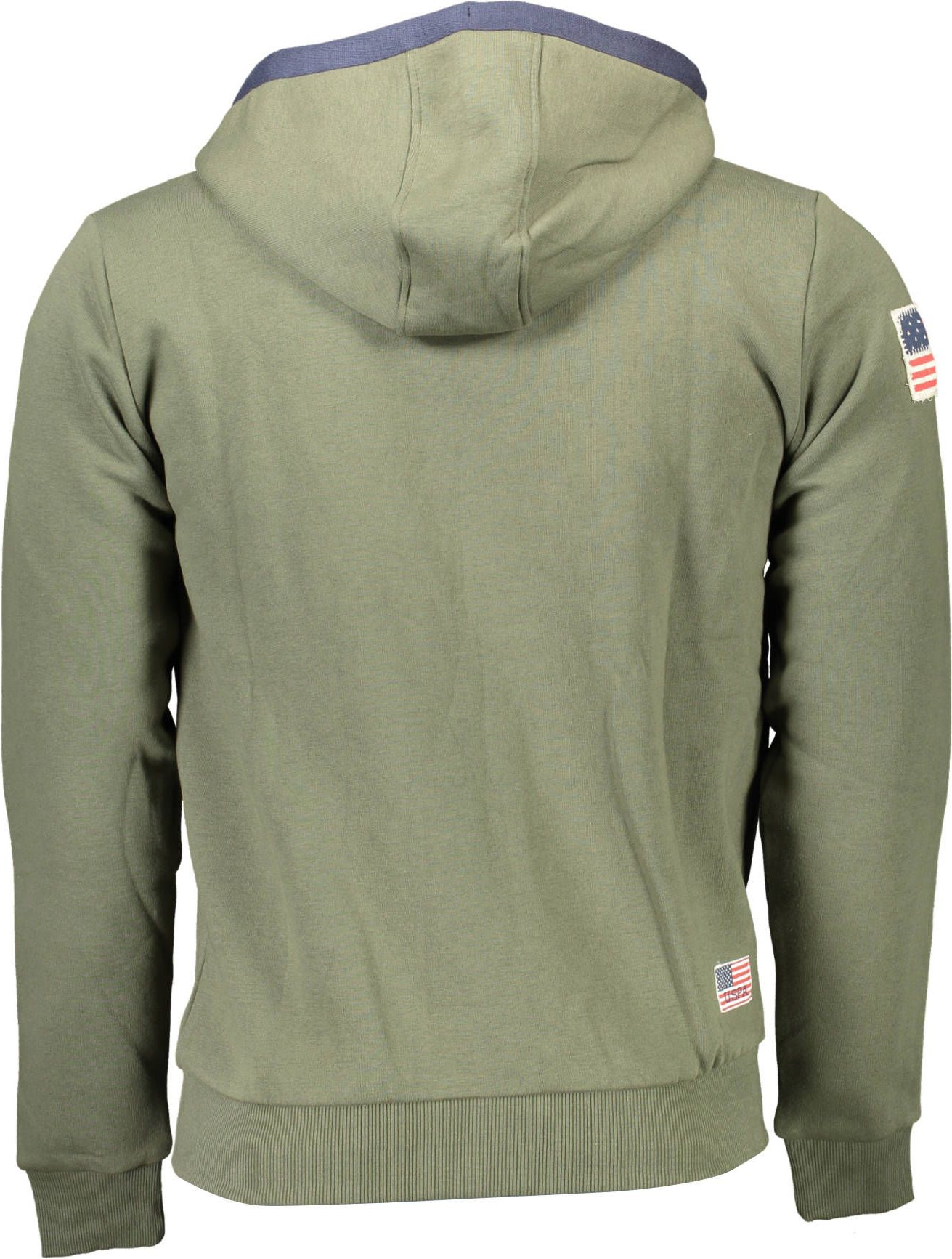 Свитер U.S. Polo Assn. Зеленый Хлопок Мужской
