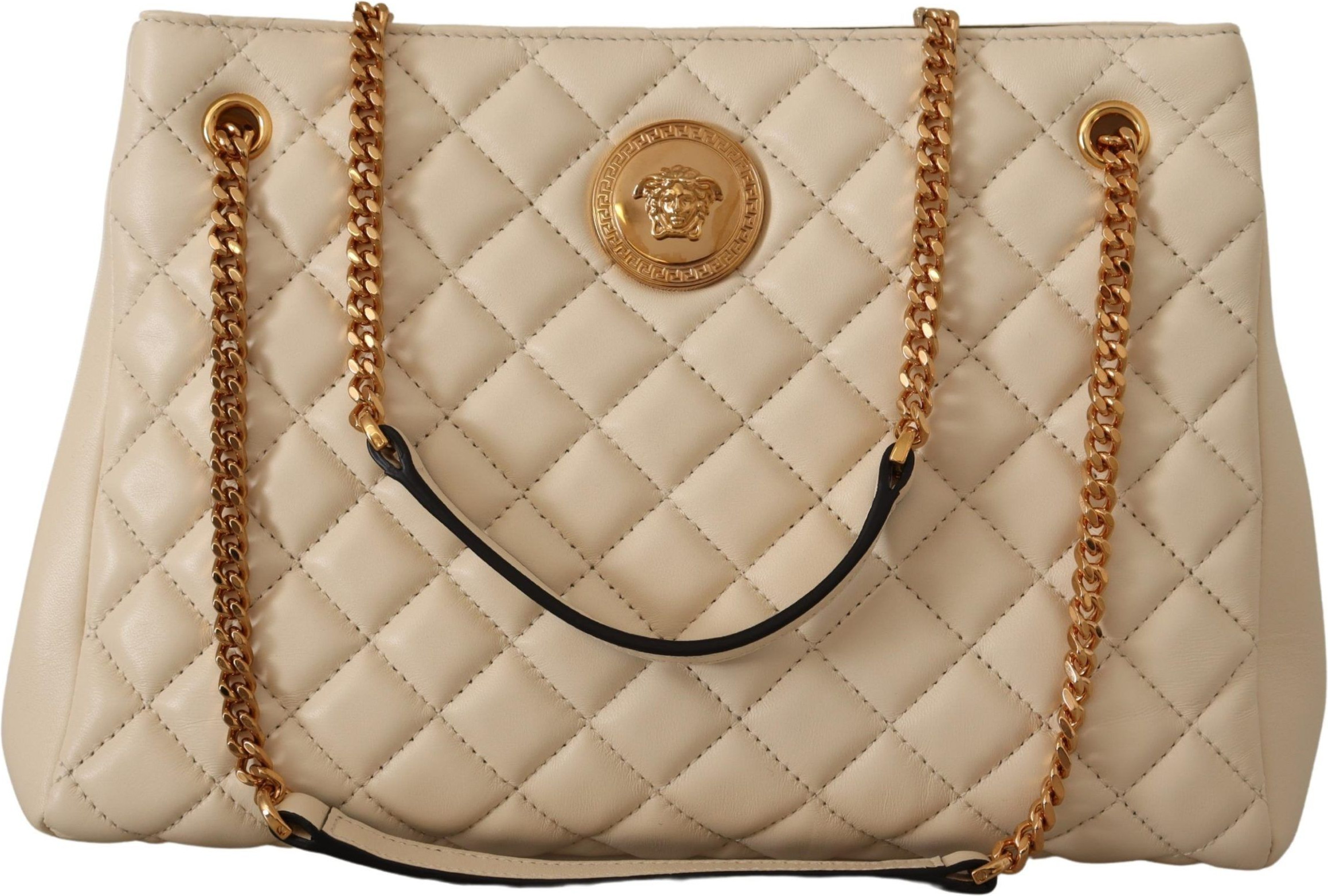 Сумка-тоут Versace Ethereal White Nappa