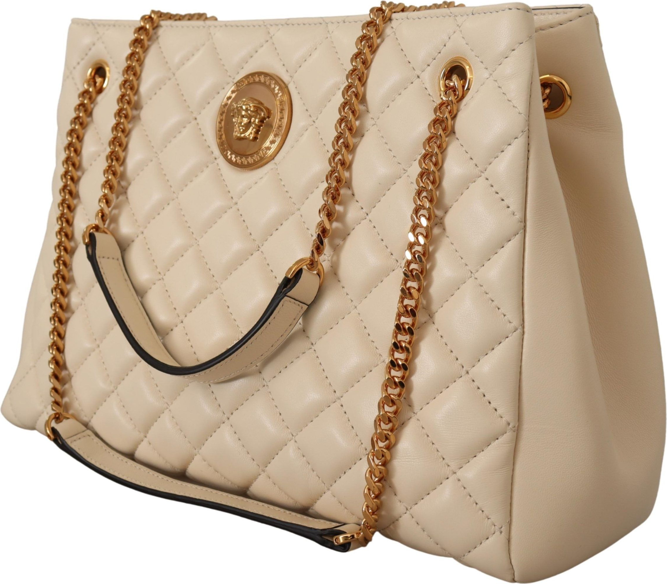 Сумка-тоут Versace Ethereal White Nappa