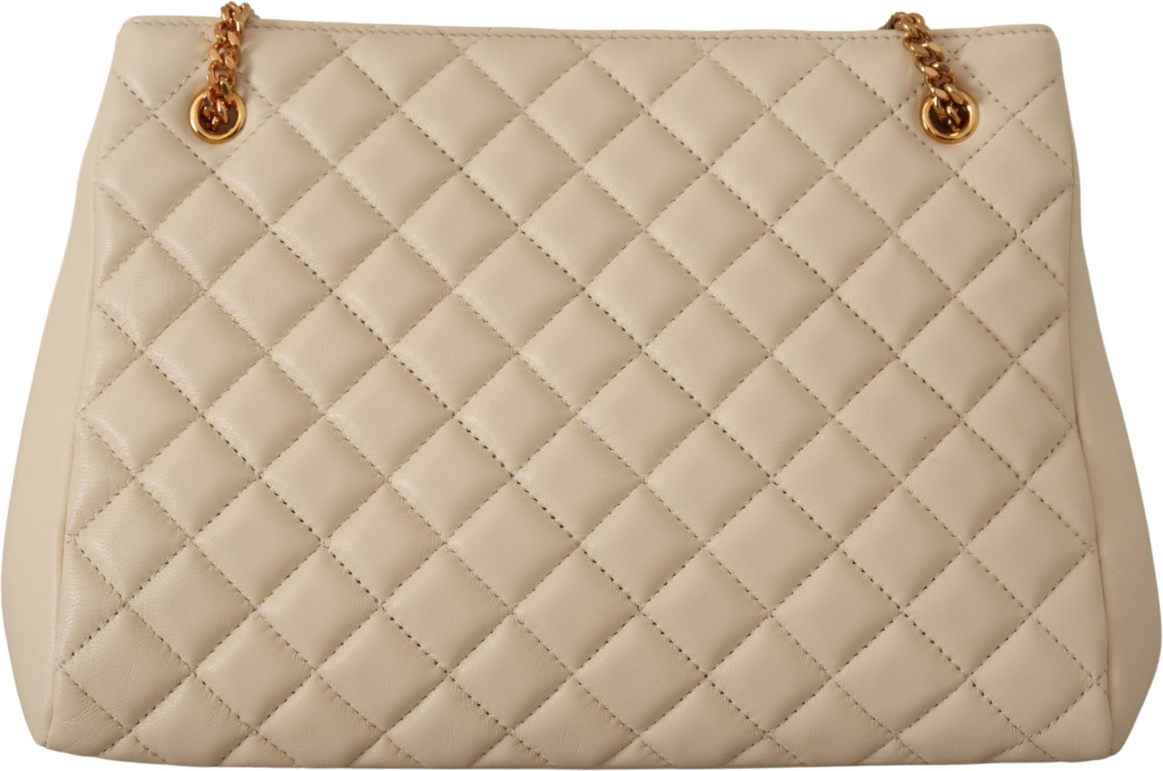 Сумка-тоут Versace Ethereal White Nappa