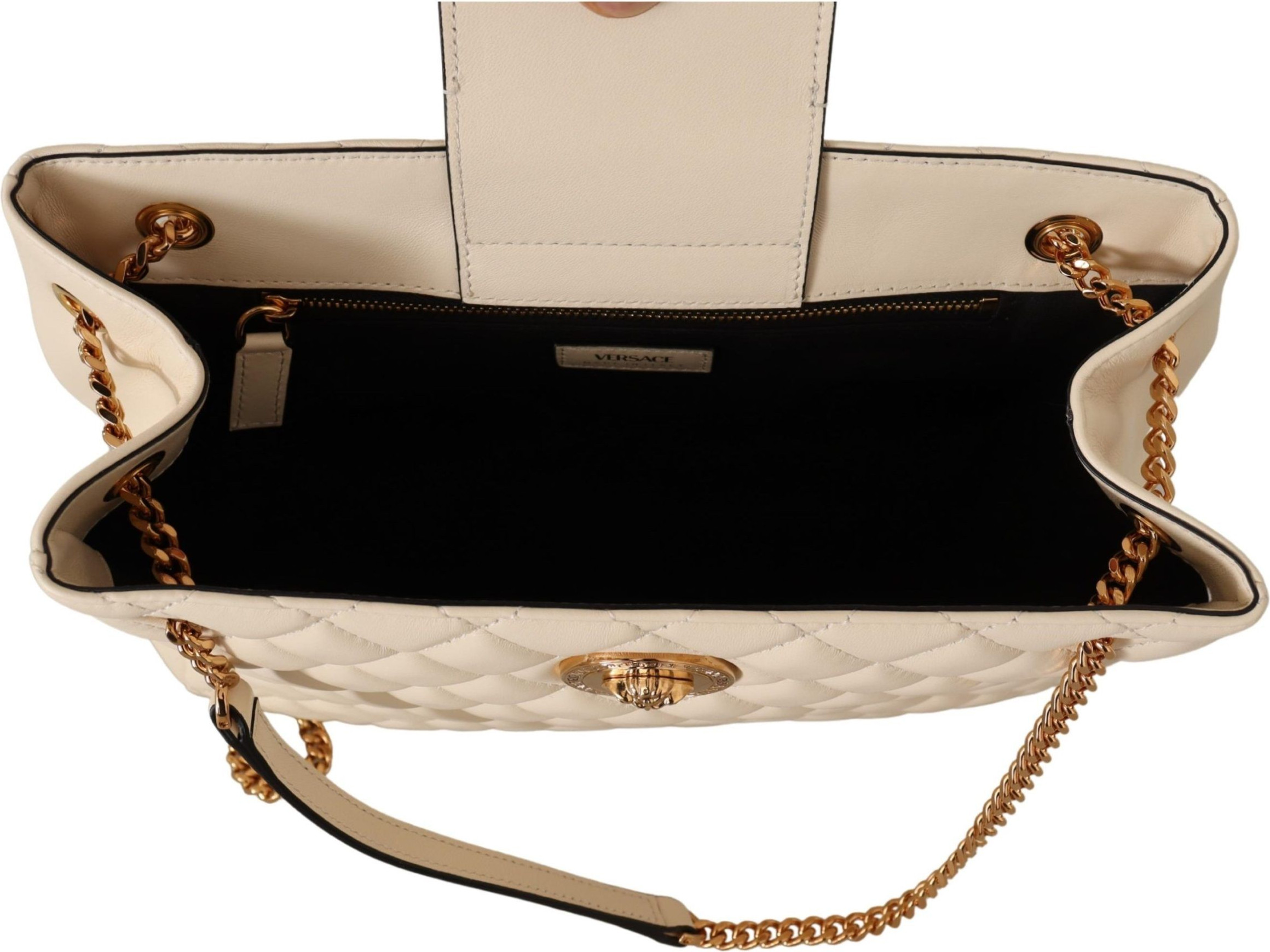 Сумка-тоут Versace Ethereal White Nappa