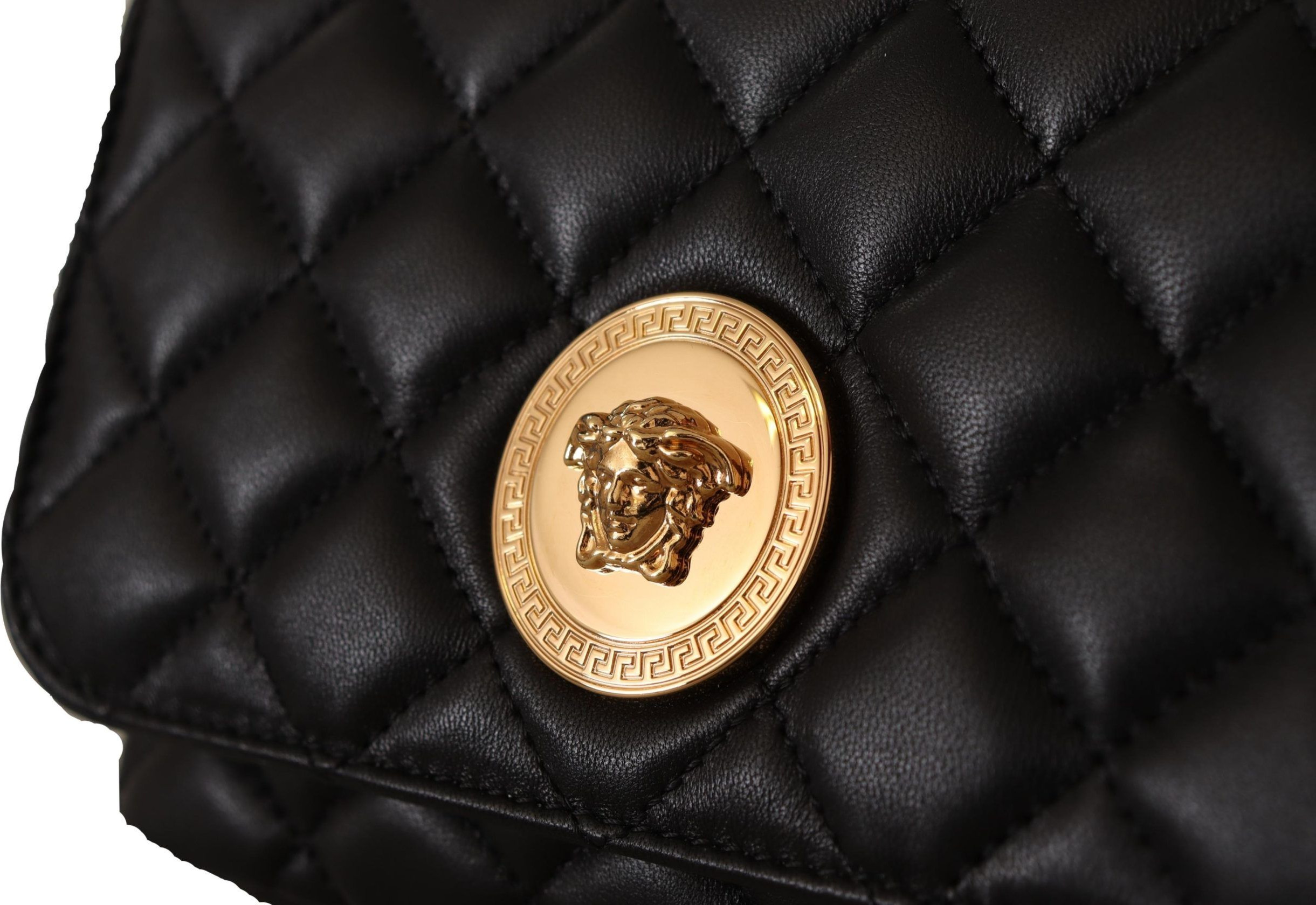 Сумка на плечо Versace Элегантная Стеганая Наппа Кожа