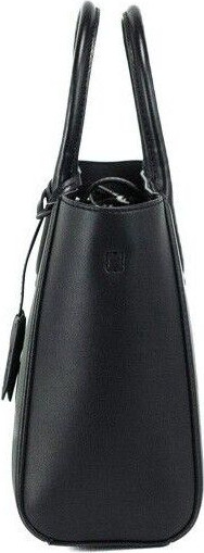 Satchel Handbag Michael Kors Kali Medium Black Signature PVC