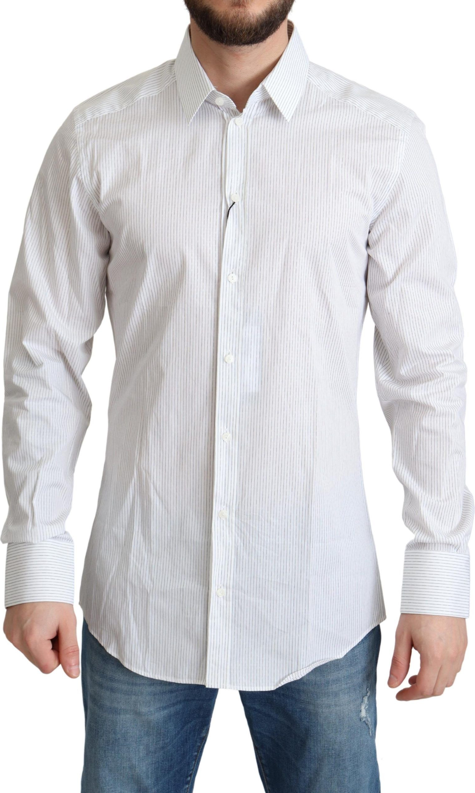 Formal Dress Shirt Dolce & Gabbana GOLD