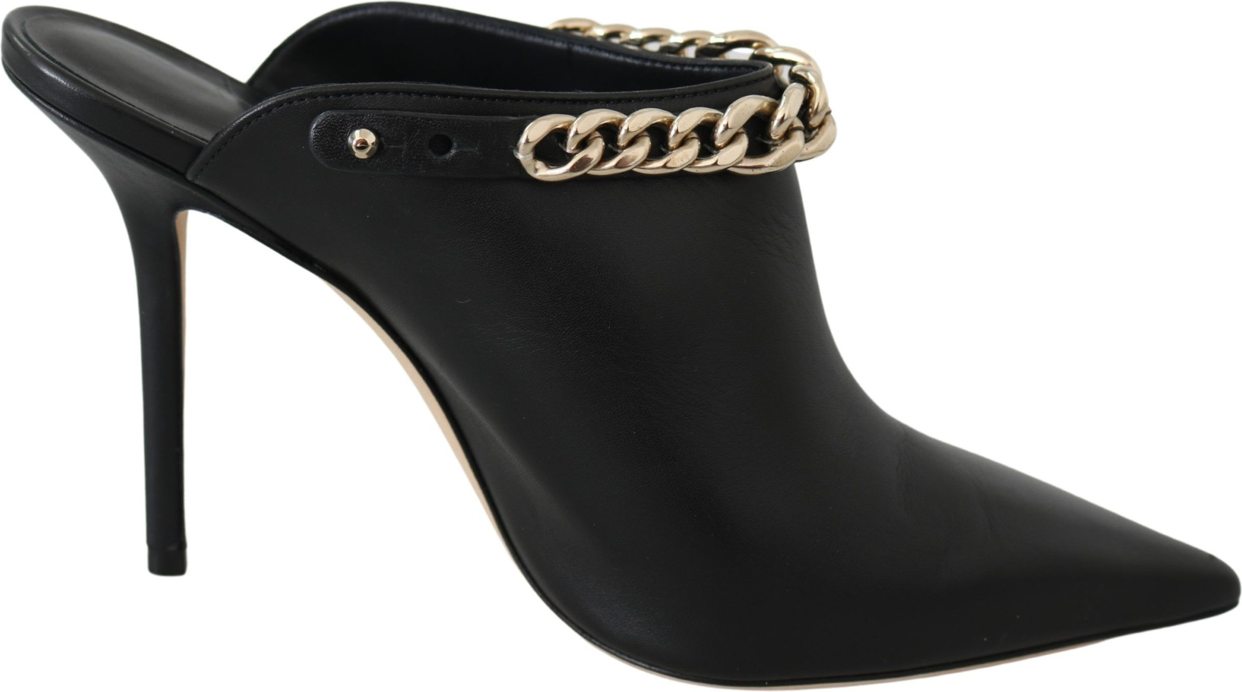 Pumps Jimmy Choo Lexx Elegant Black Gold Leather