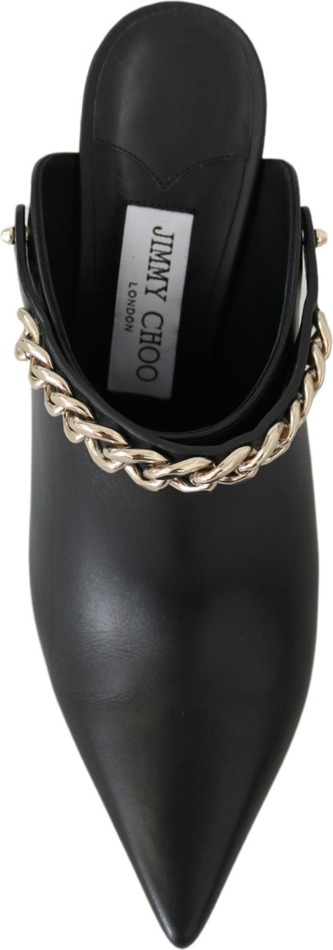 Pumps Jimmy Choo Lexx Elegant Black Gold Leather
