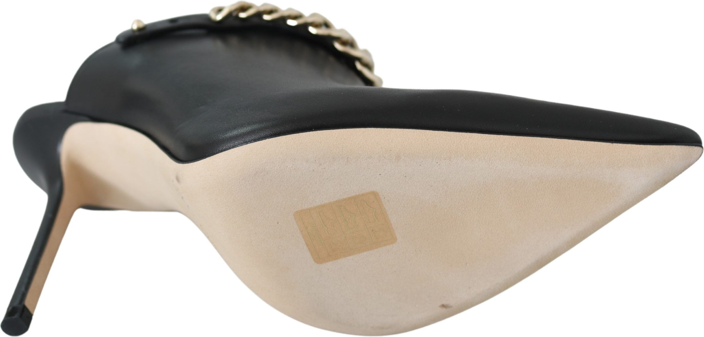 Pumps Jimmy Choo Lexx Elegant Black Gold Leather