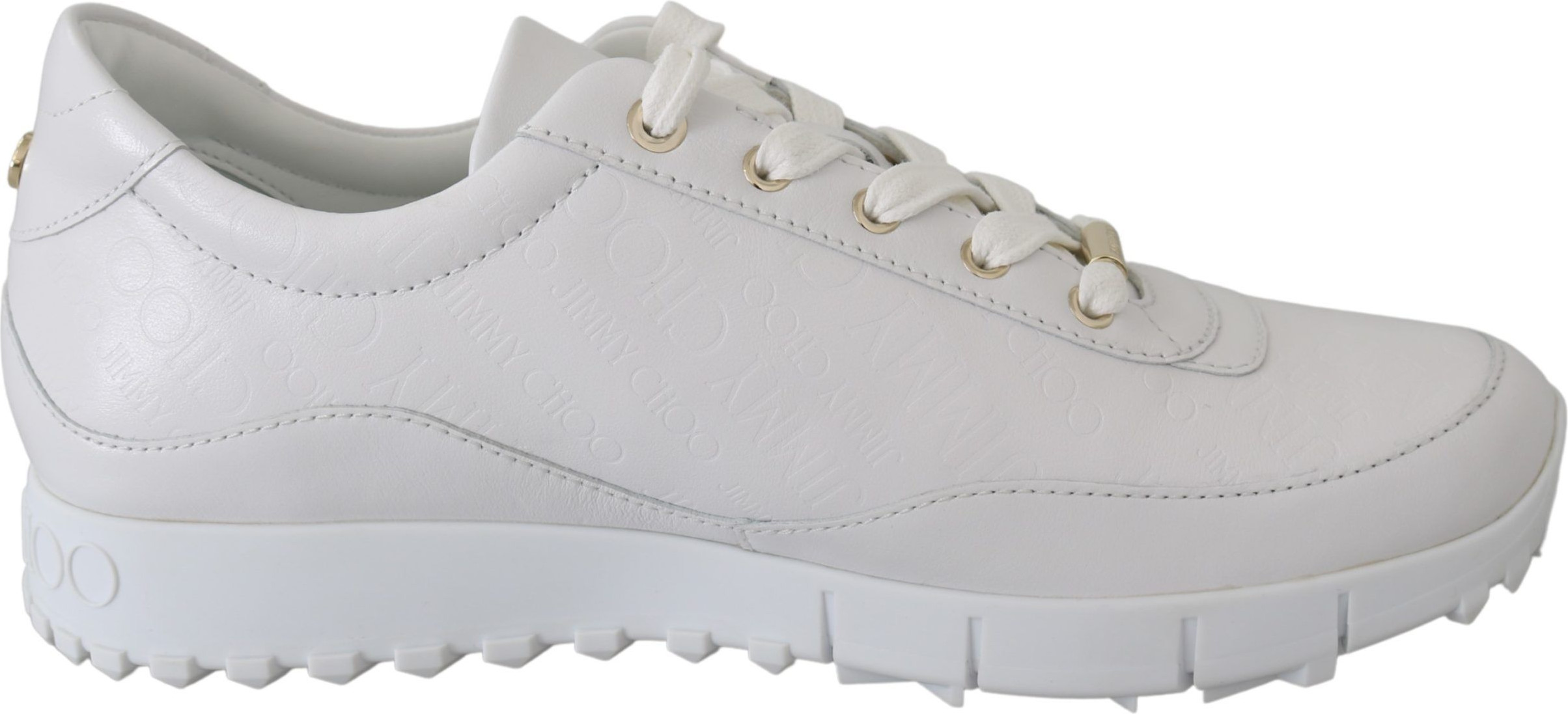 Jimmy Choo Elegant Oq Teri Sport poyabzali