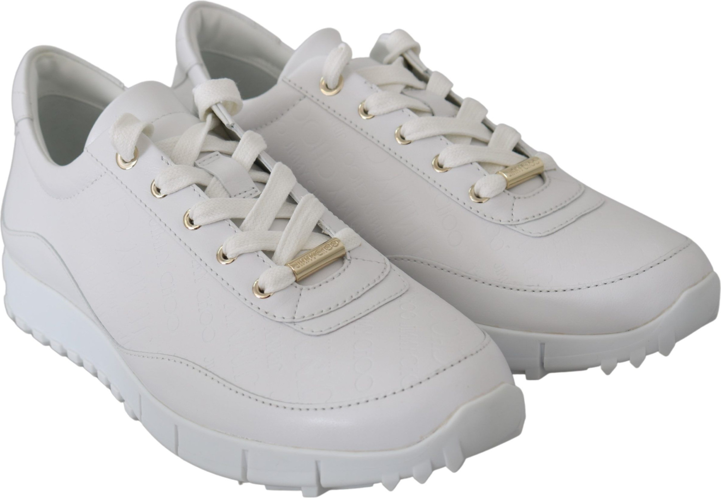 Jimmy Choo Elegant Oq Teri Sport poyabzali