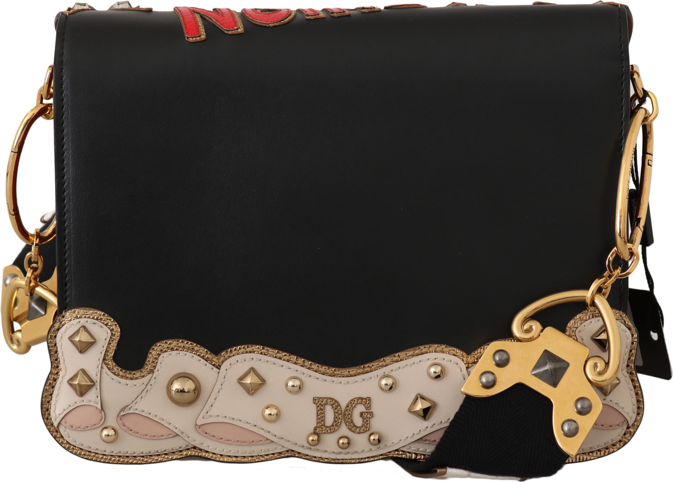 Shoulder Bag Dolce & Gabbana Chic Leather Lucia