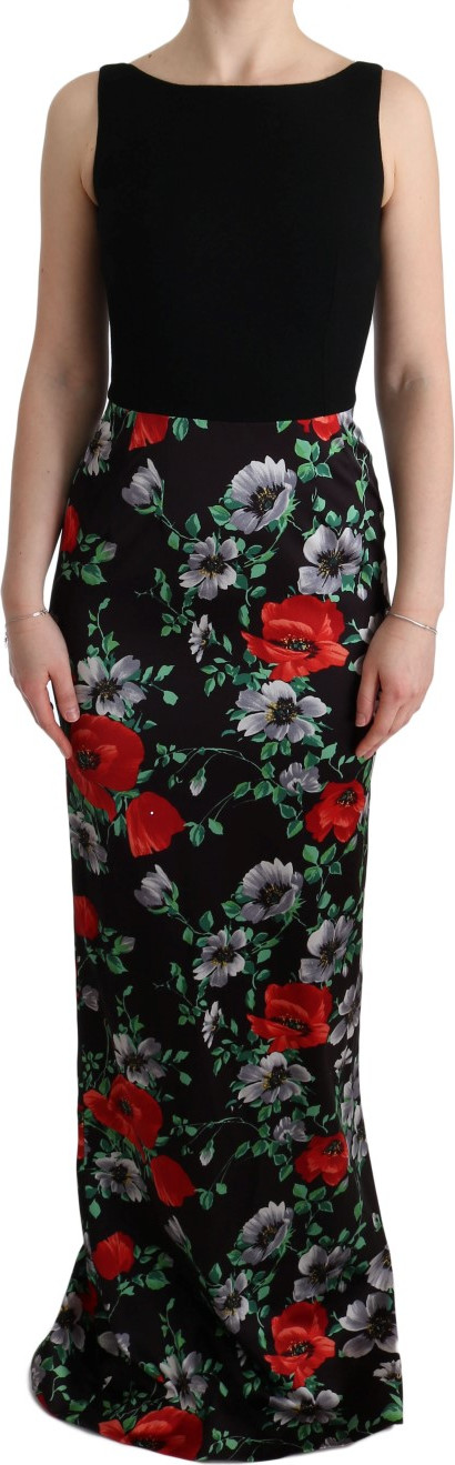 Платье-футляр в пол Dolce & Gabbana