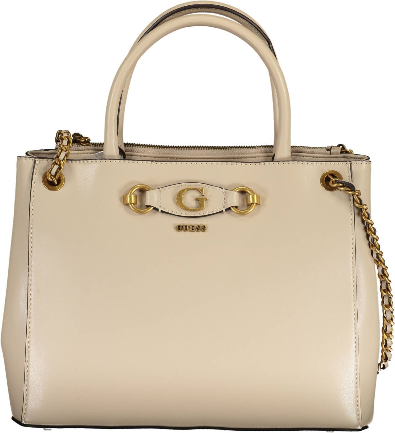 Handbag Guess Shoes Beige Polyethylene