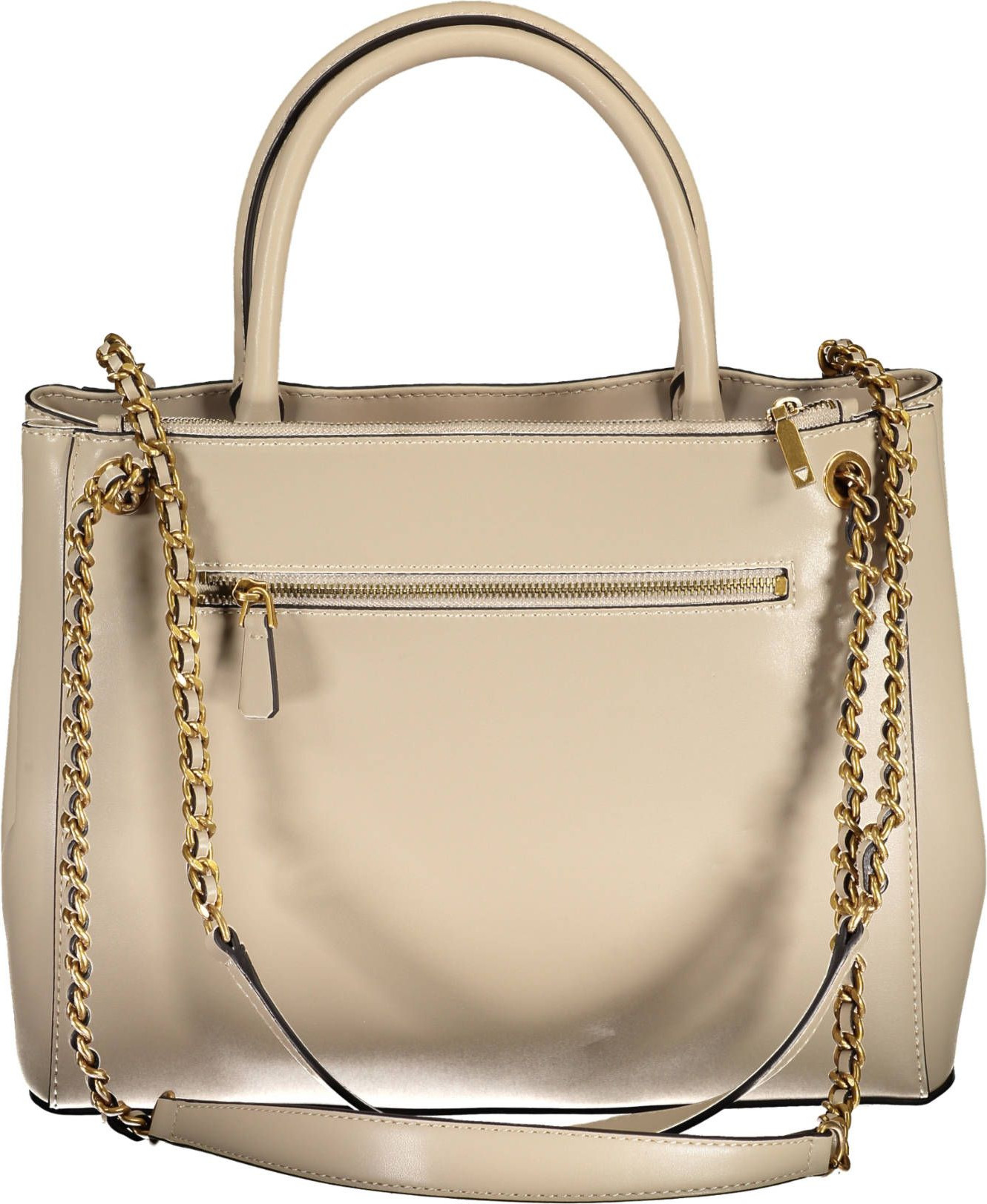 Handbag Guess Shoes Beige Polyethylene