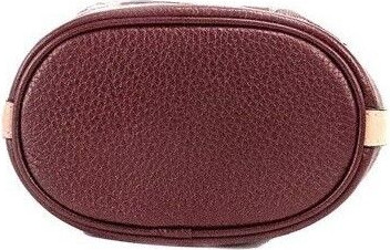 Crossbody Bag Coach Dempsey Mini Patch Wine Jacquard Canvas
