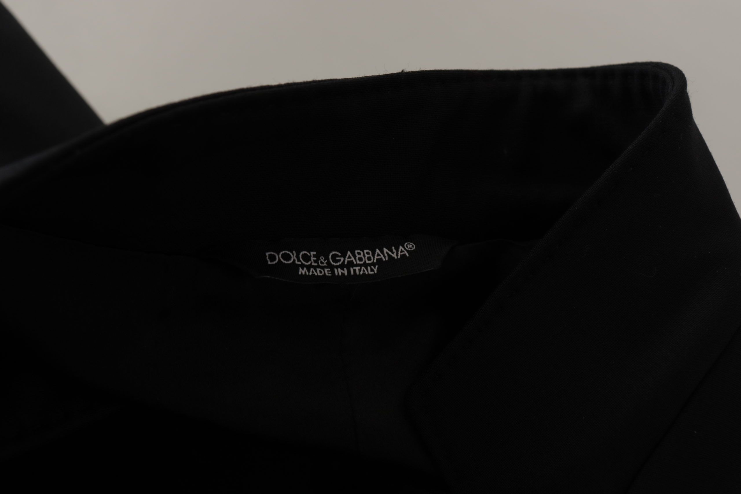Пиджак Dolce & Gabbana Черный шерстяной однобортный
