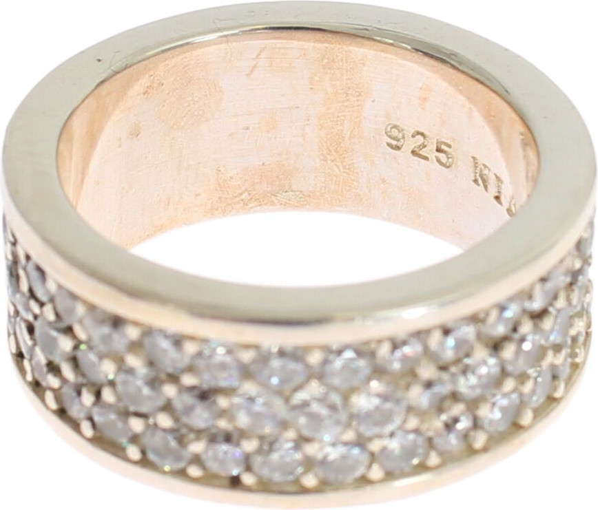 Ring Nialaya Jewelry Silber Damen Zirkonia 925 Sterling