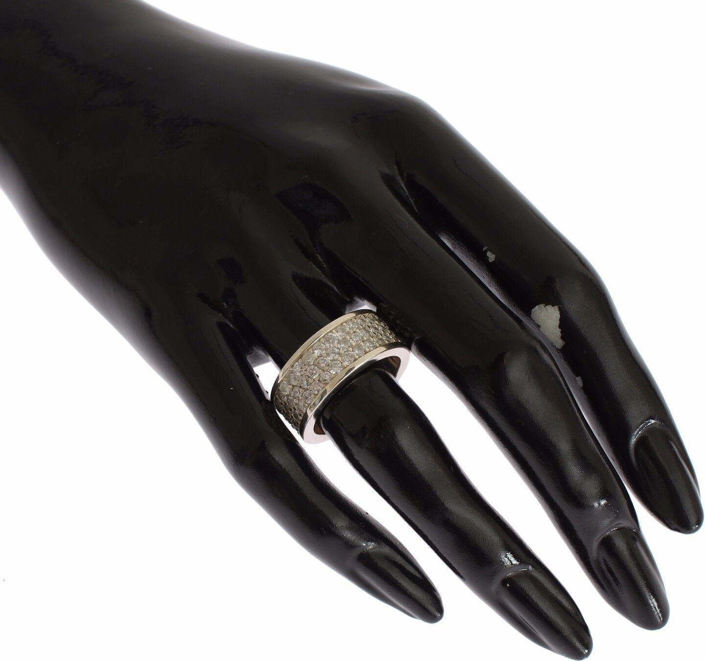 Ring Nialaya Jewelry Silber Damen Zirkonia 925 Sterling