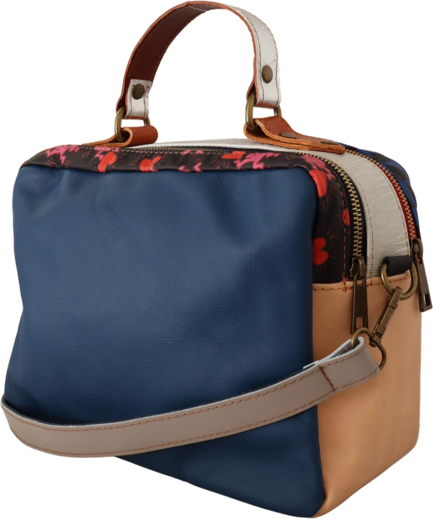 Shoulder Bag EBARRITO Chic Multicolor Leather