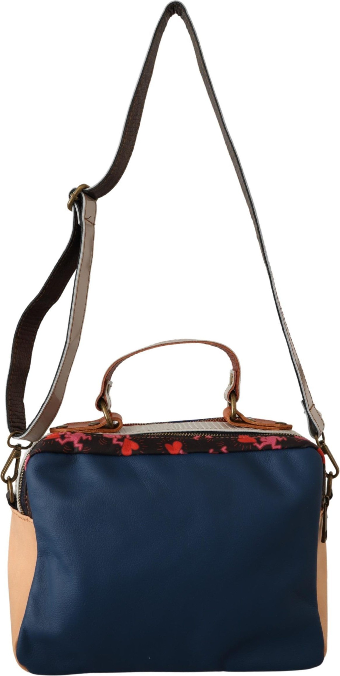 Shoulder Bag EBARRITO Chic Multicolor Leather