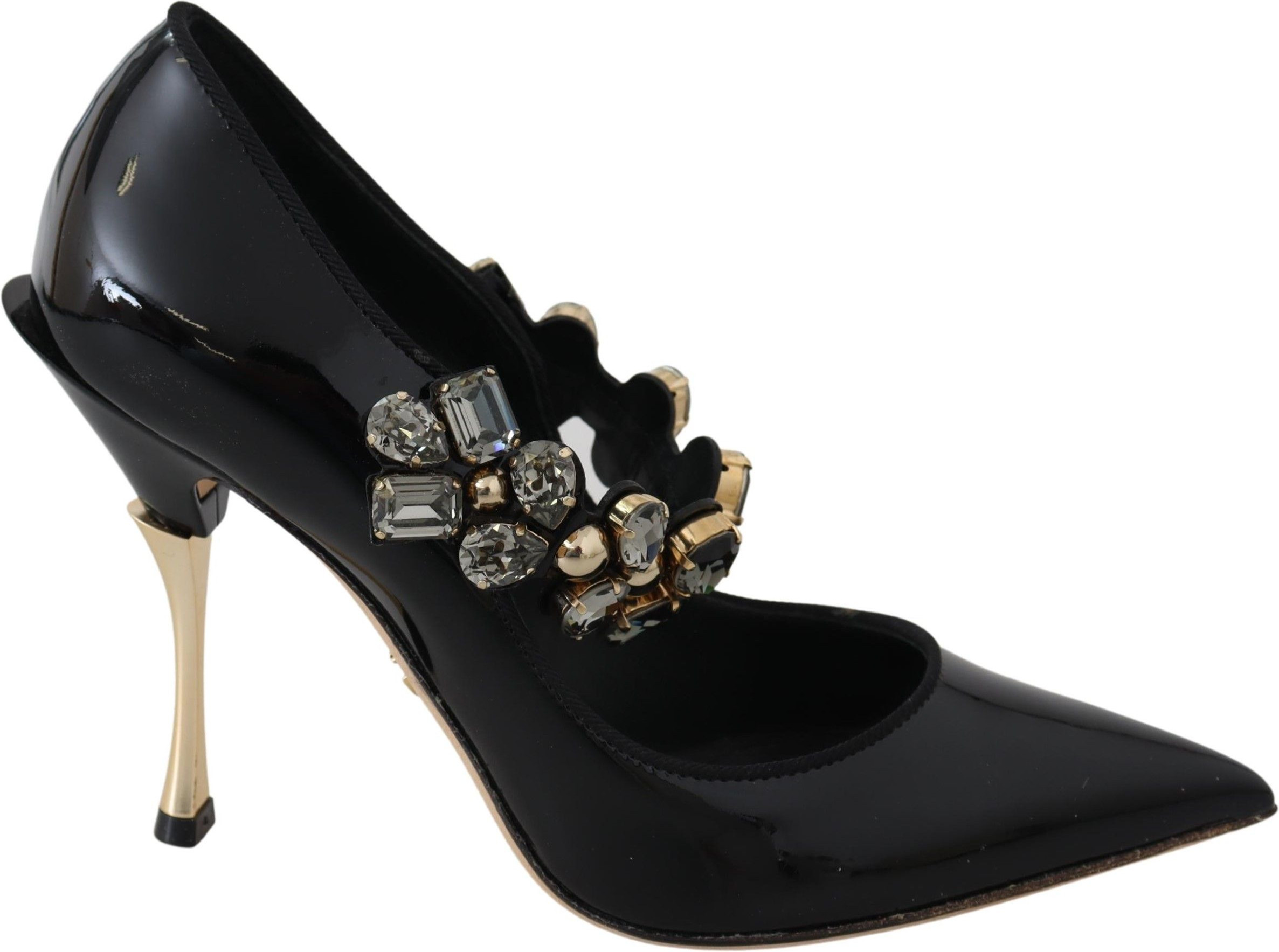Dolce & Gabbana Qora Charmxor Oyoq Kiyim