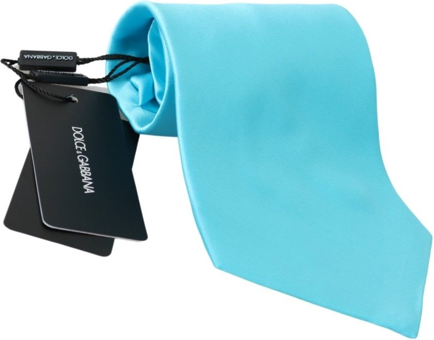 Necktie Dolce & Gabbana Light Blue Accessory