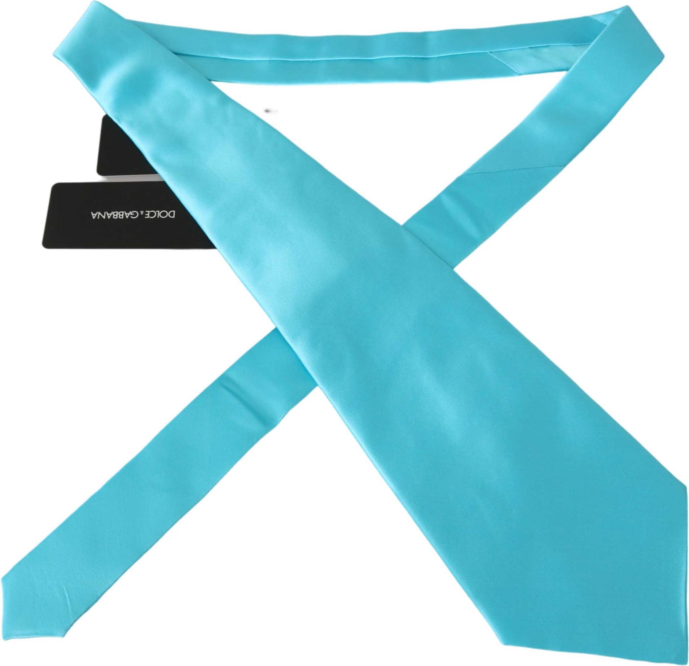 Necktie Dolce & Gabbana Light Blue Accessory