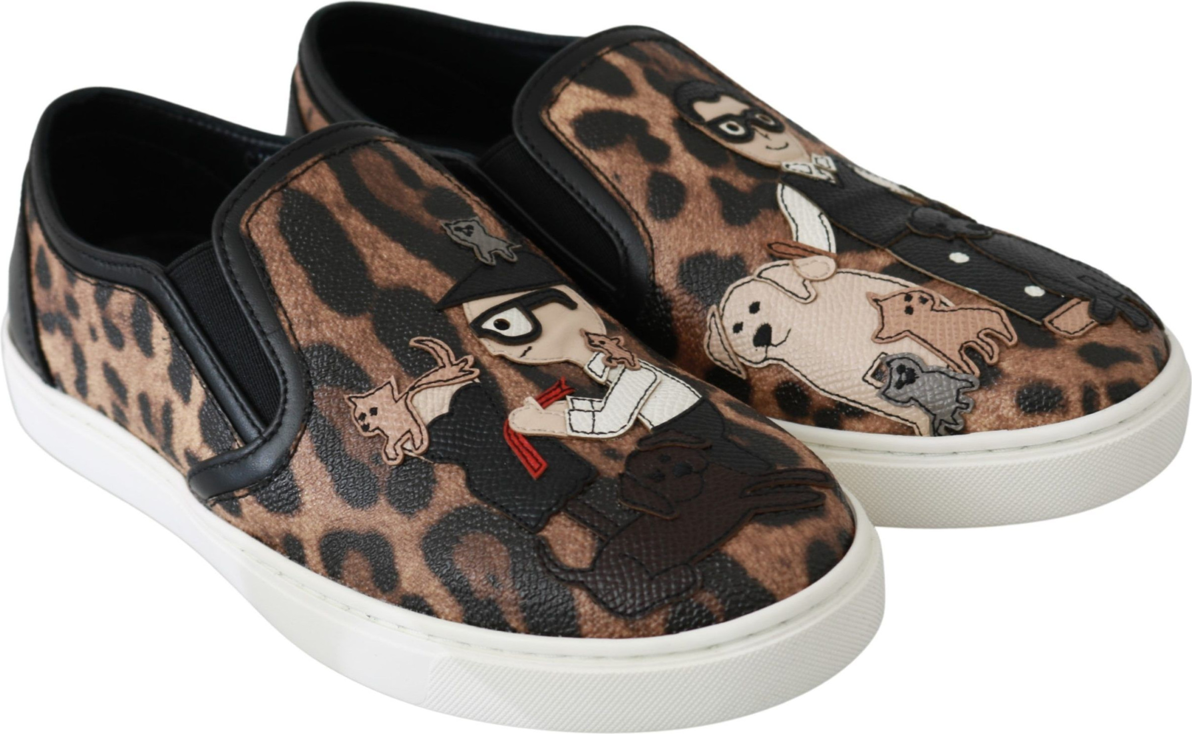 Loafers Shoes Dolce & Gabbana Leather Leopard