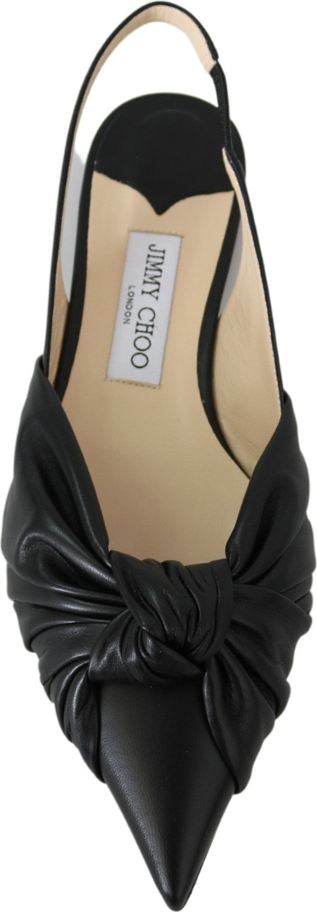 Flats Jimmy Choo Elegant Pointed Toe Leather Flats