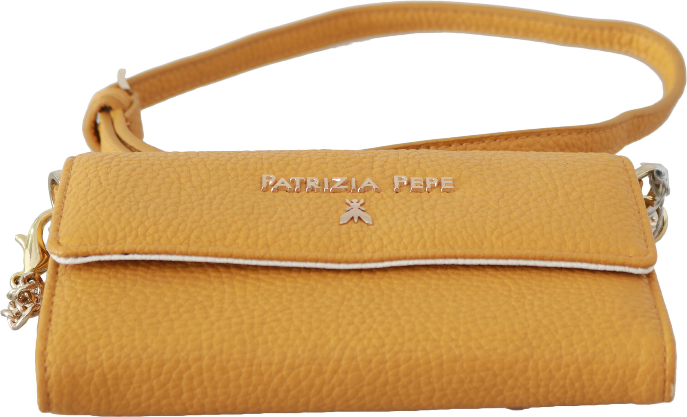 Сумка через плечо Patrizia Pepe Chic Желтая Кожа