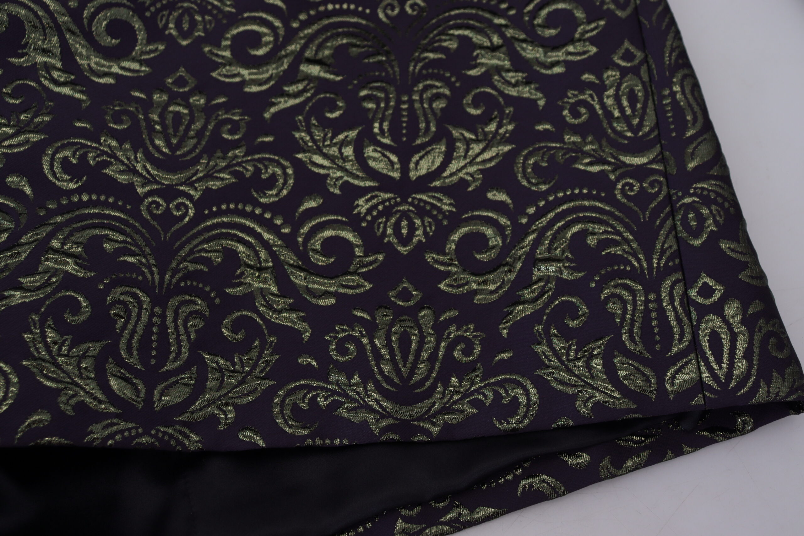 Jacket Dolce & Gabbana Gold Purple Baroque