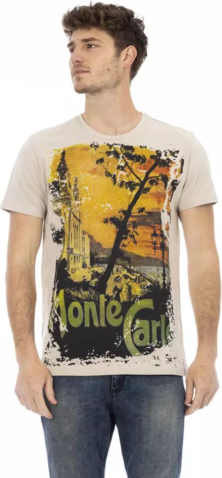 T-shirt Trussardi Beige Cotton