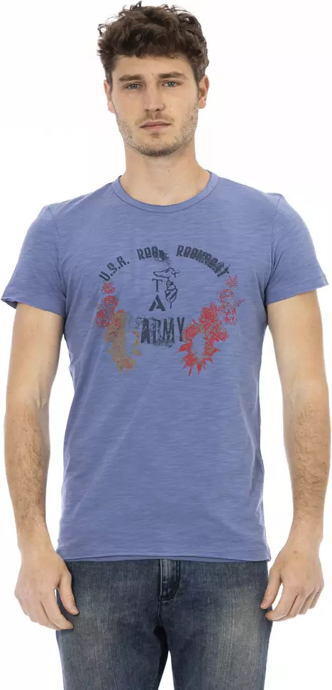 T-Shirt Trussardi Blue Cotton