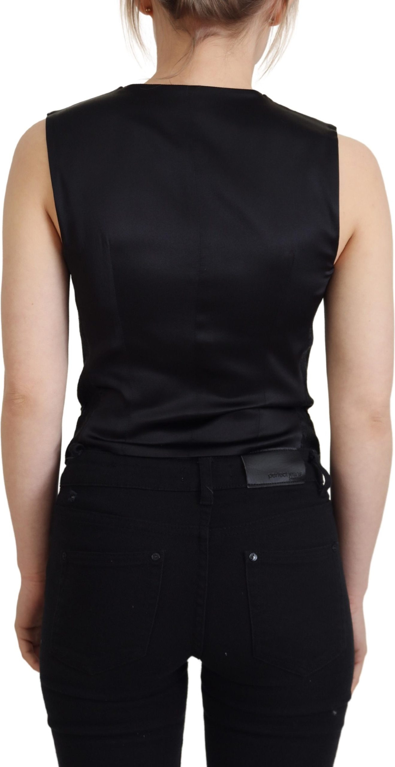 Dolce & Gabbana Qora Brokatli Ustki Kiyim