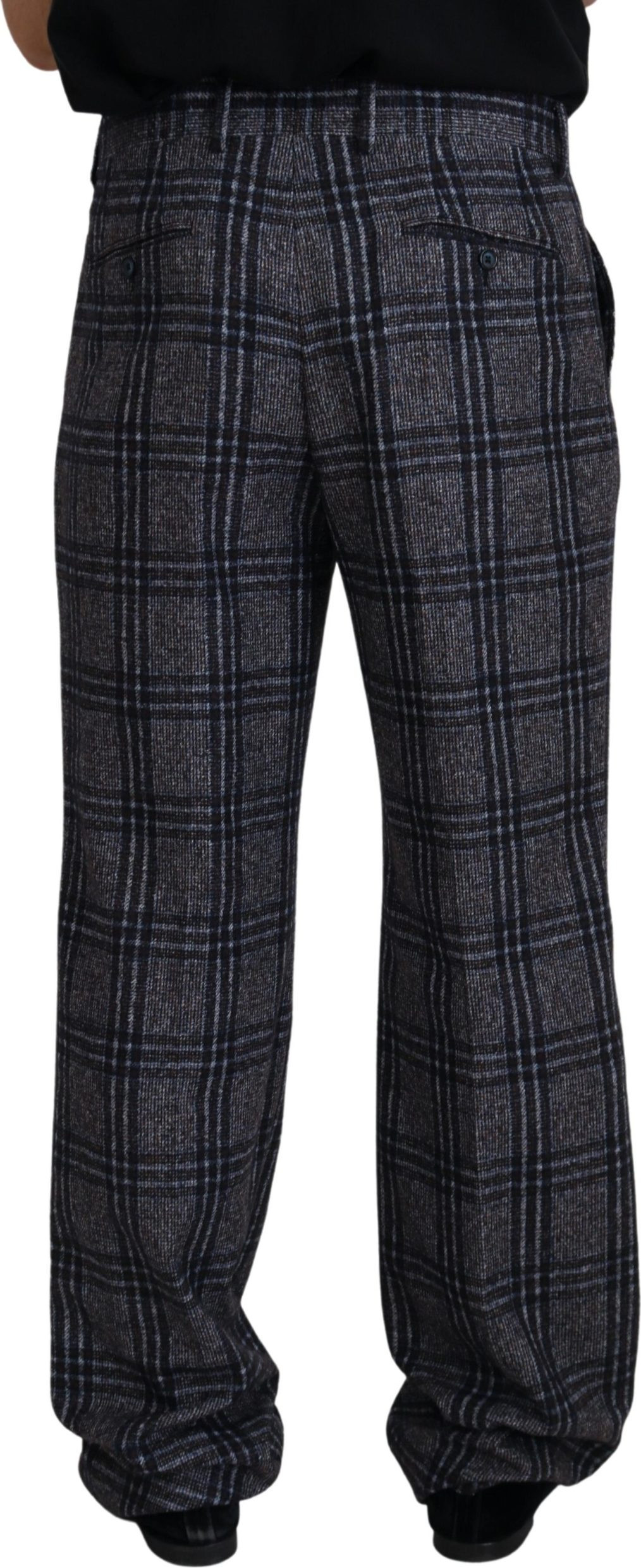 Dolce & Gabbana Gray Qarali Shimlar Erkin Shimlar