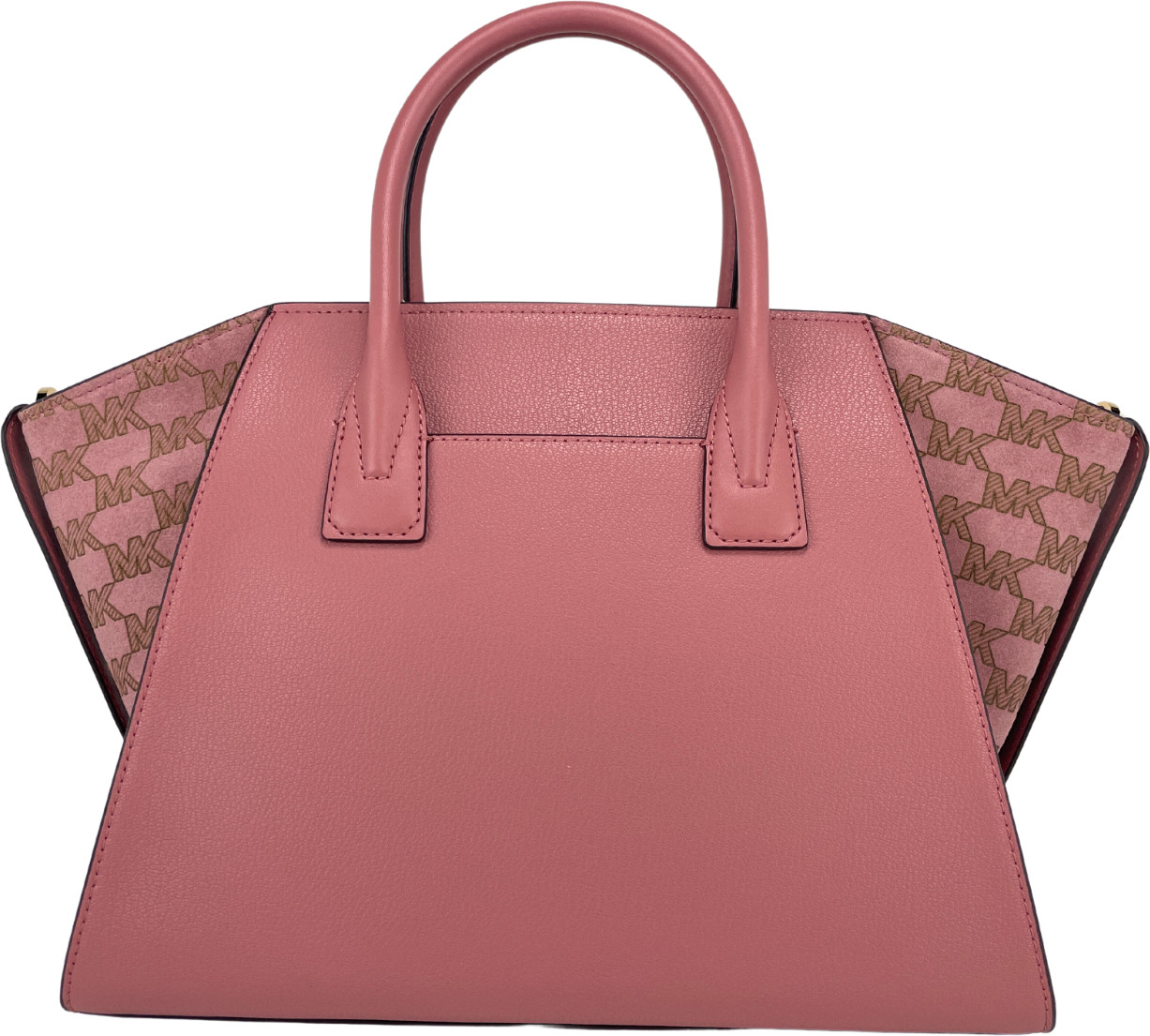 Satchel Crossbody Bag Michael Kors Signature Leather Top Zip Satchel
