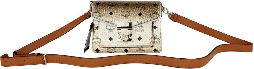 Crossbody usa Sumkasi MCM Signature Berlin Gold